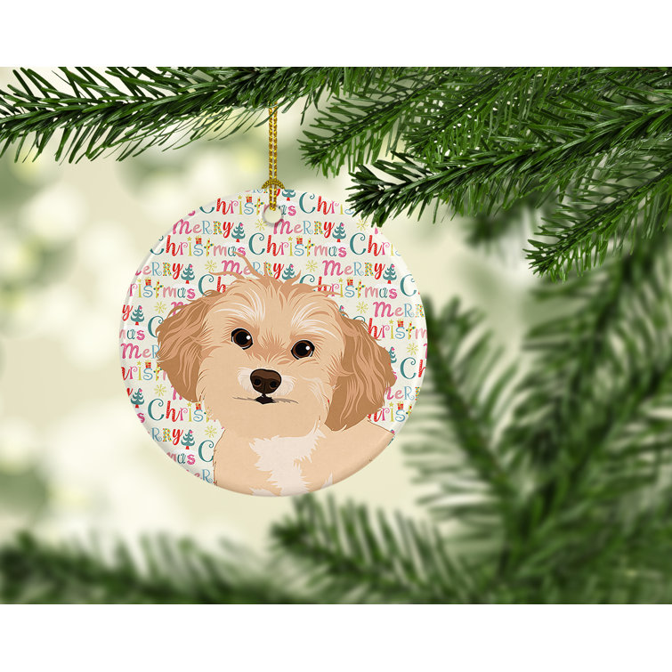 Cockapoo sales christmas ornament